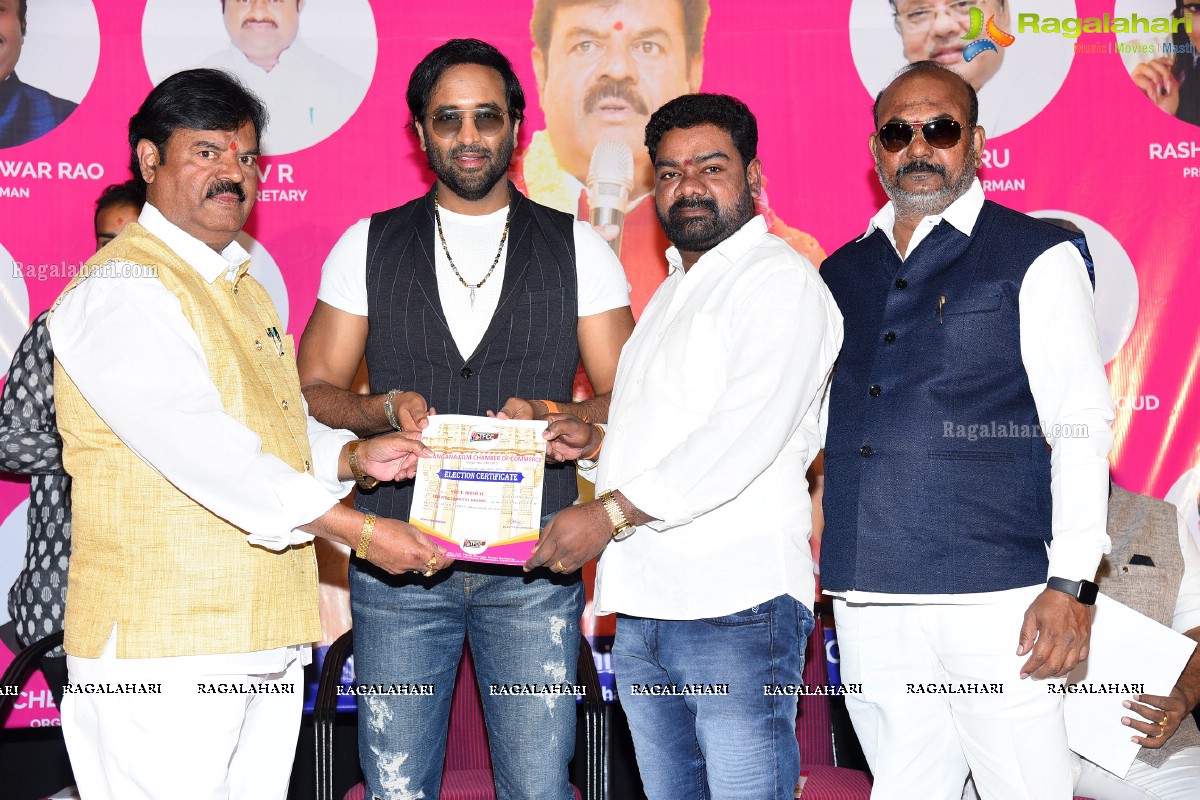 Telangana Film Chamber Of Commerce Newly Elected Body Pramana Sweekaram