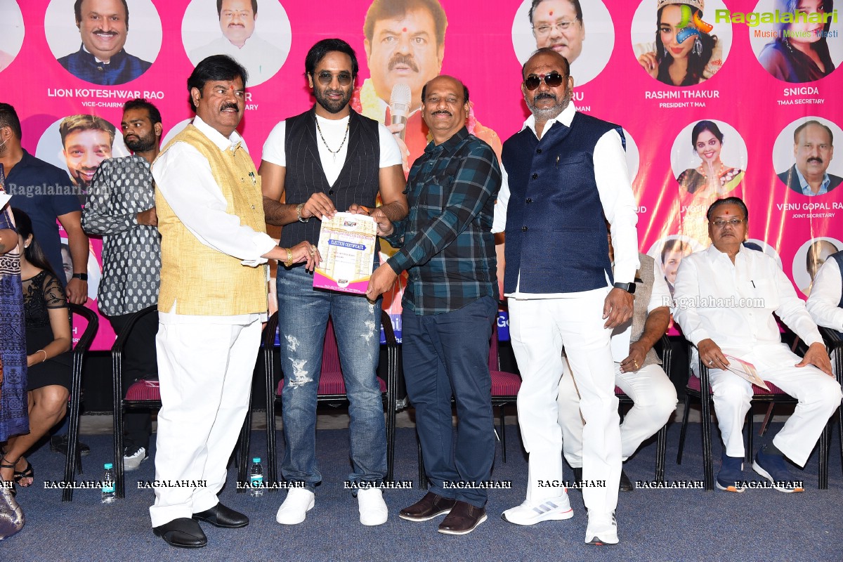 Telangana Film Chamber Of Commerce Newly Elected Body Pramana Sweekaram