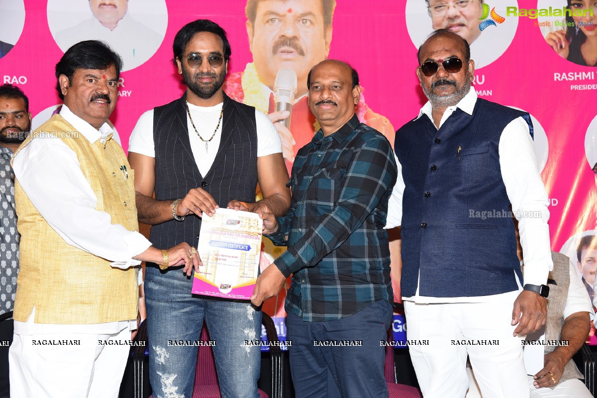 Telangana Film Chamber Of Commerce Newly Elected Body Pramana Sweekaram