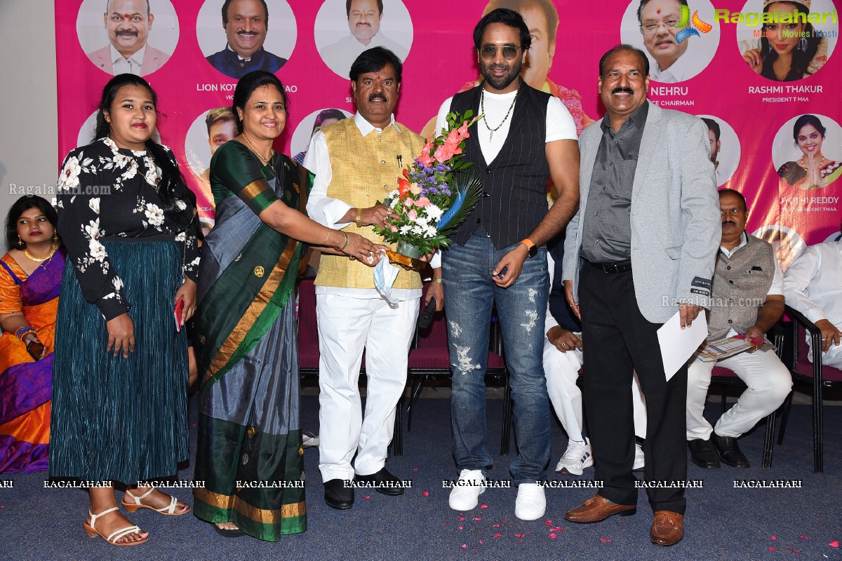 Telangana Film Chamber Of Commerce Newly Elected Body Pramana Sweekaram