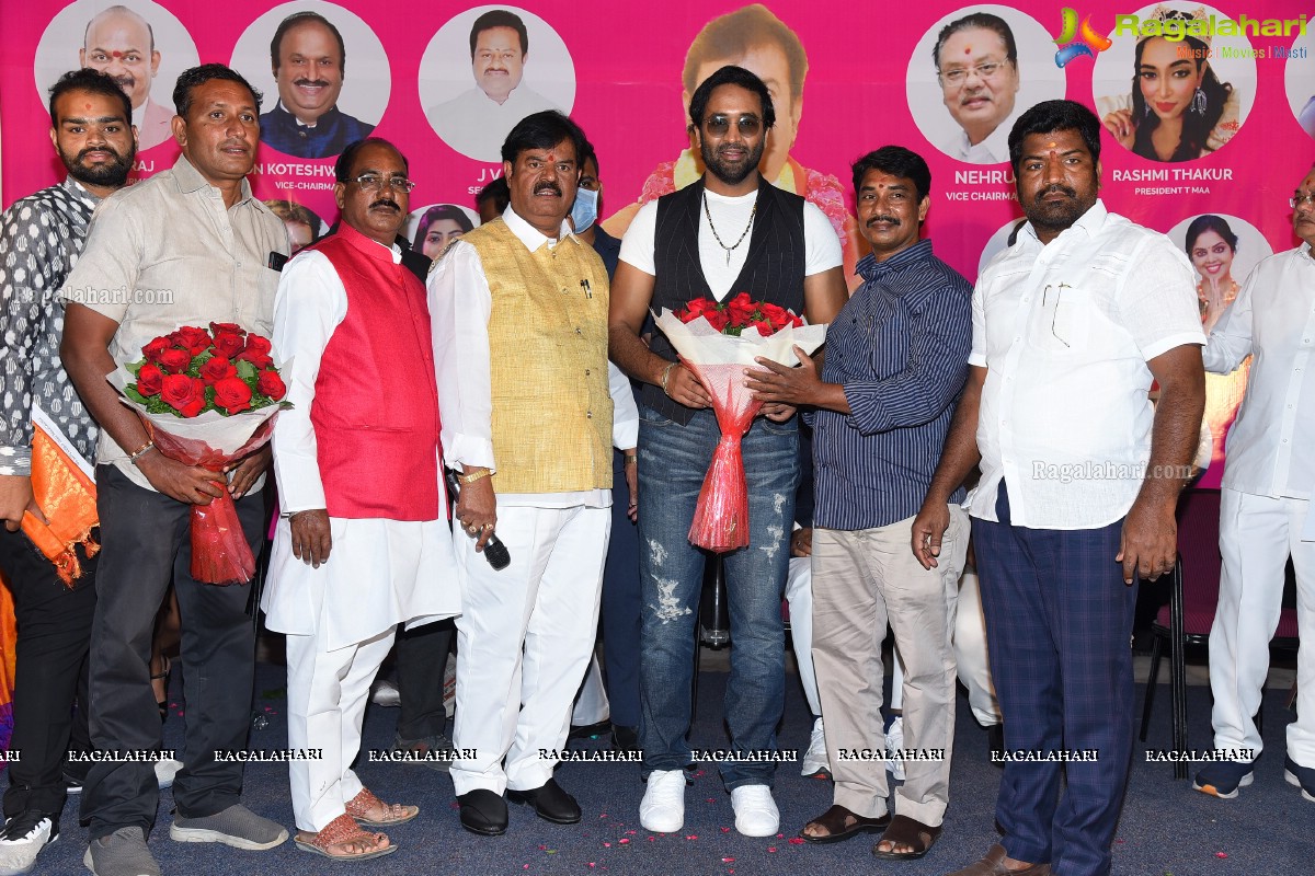 Telangana Film Chamber Of Commerce Newly Elected Body Pramana Sweekaram