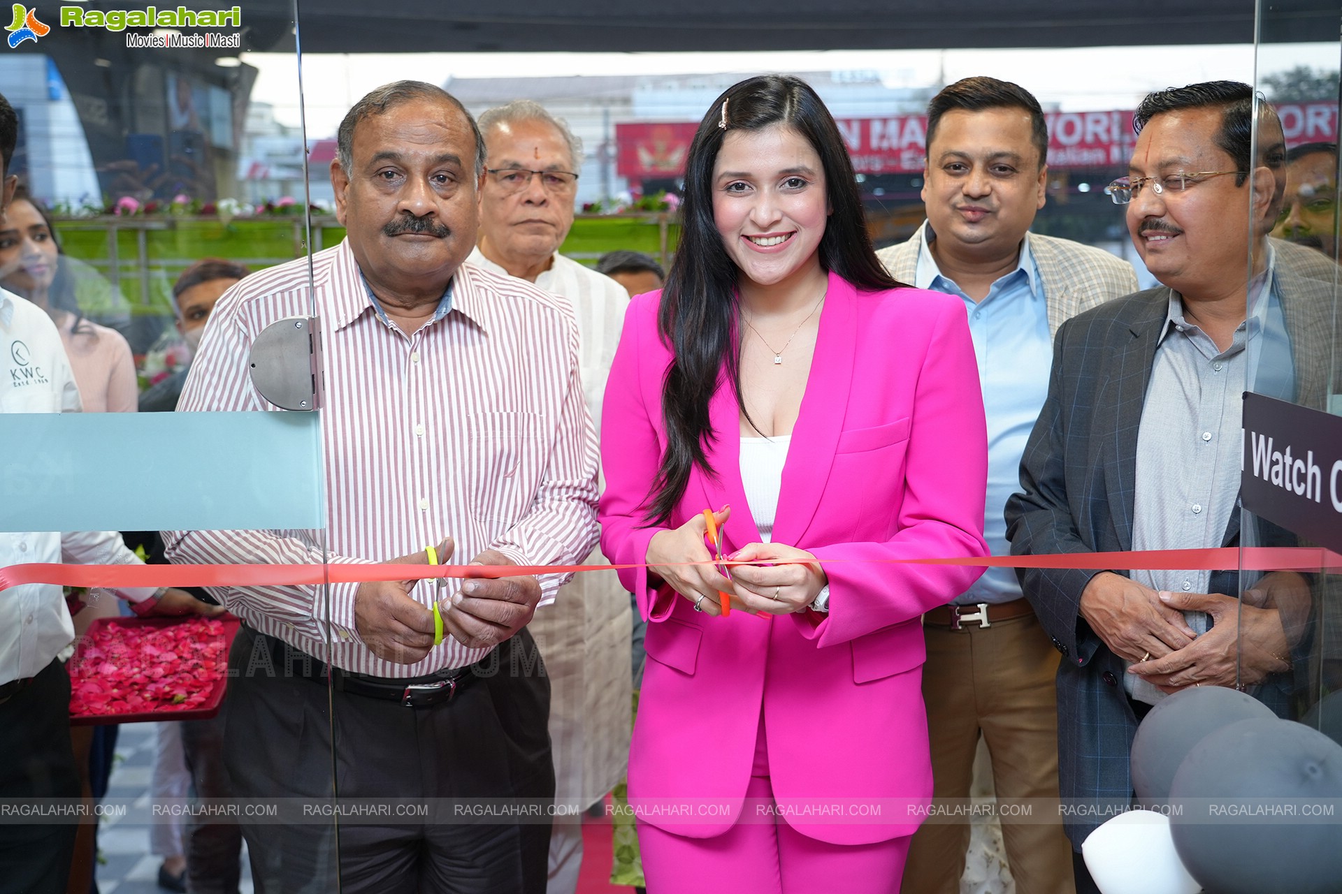 Kamal Watch Store Launch By Mannara Chopra at Attapur, Hyderabad