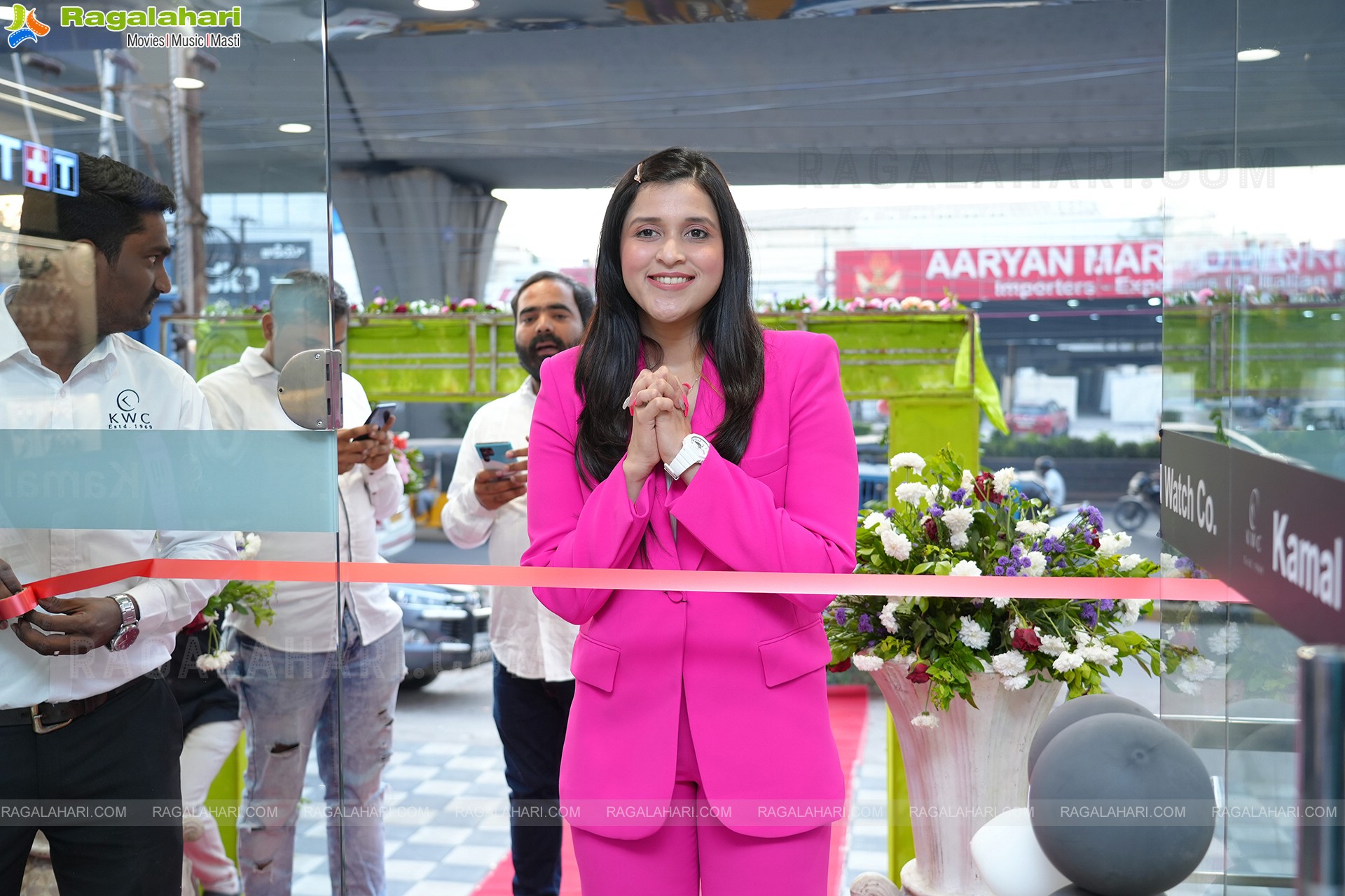 Kamal Watch Store Launch By Mannara Chopra at Attapur, Hyderabad