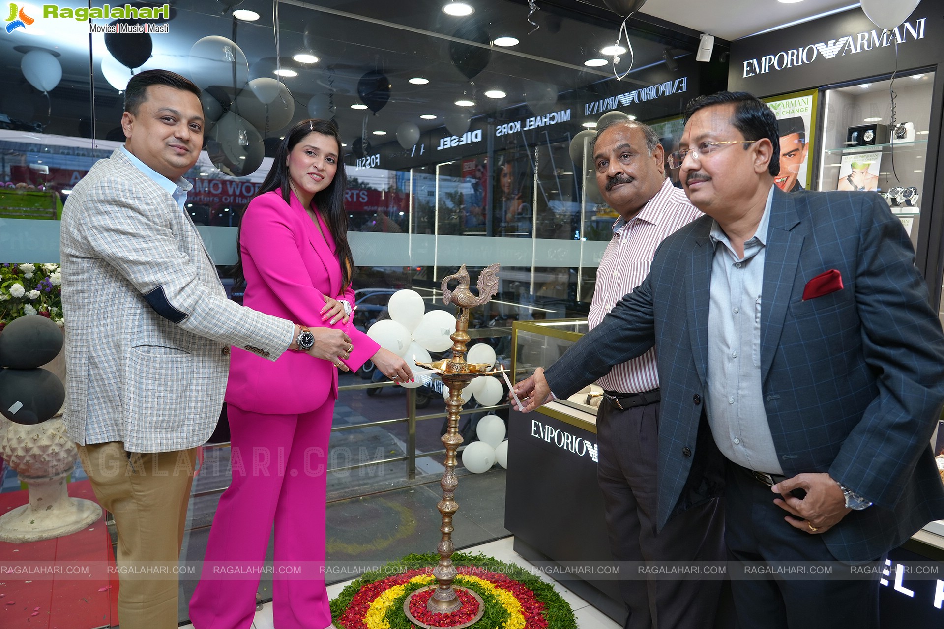 Kamal Watch Store Launch By Mannara Chopra at Attapur, Hyderabad