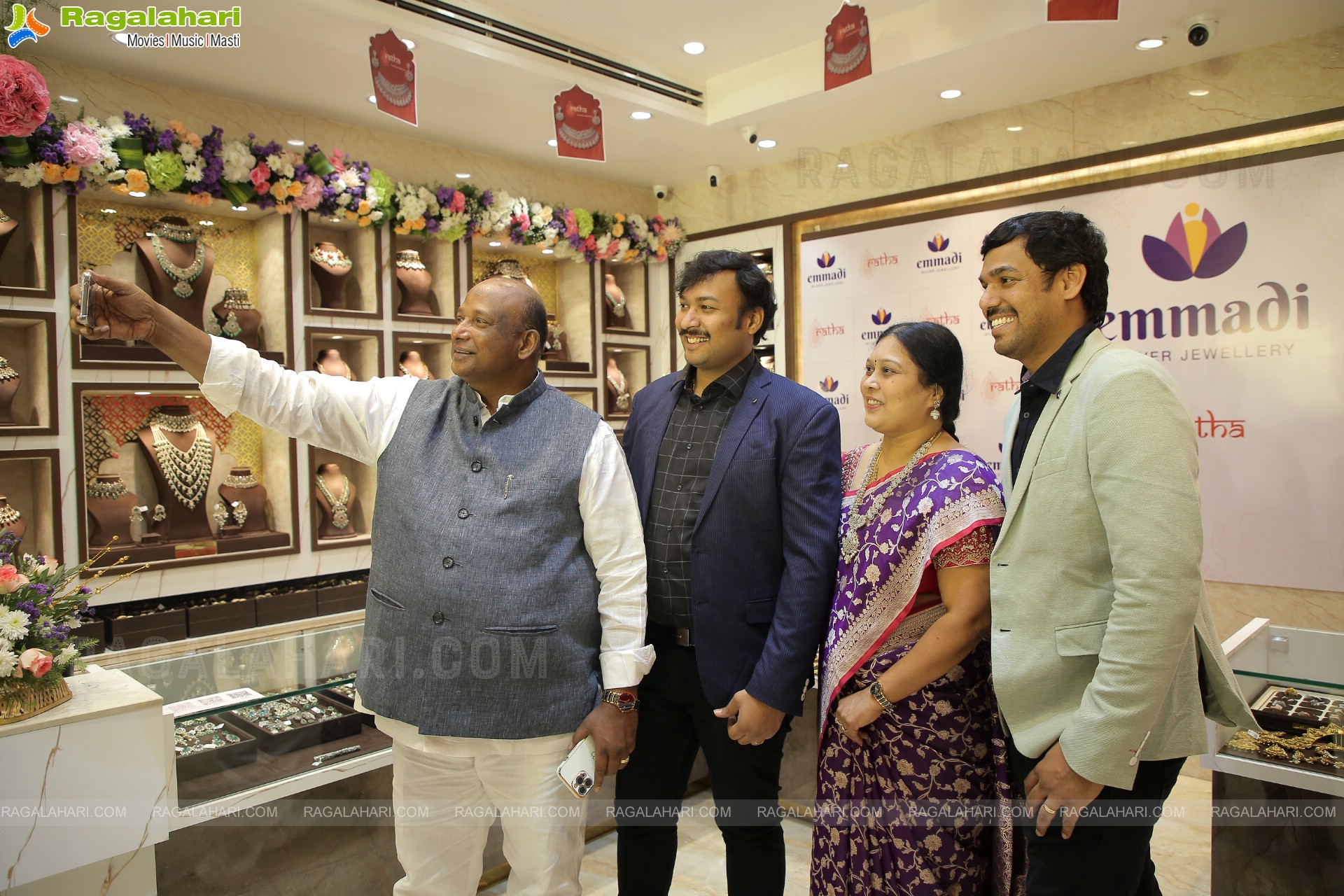 Ratha Jewellery Grand Launch at Emmadi Silver Jewellery, Panjagutta