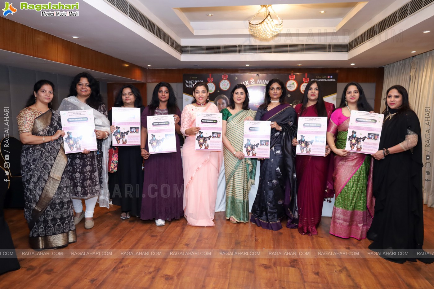 Ram Gopal Varma Launch Christmas Carnival Poster at Taj Deccan, Hyderabad