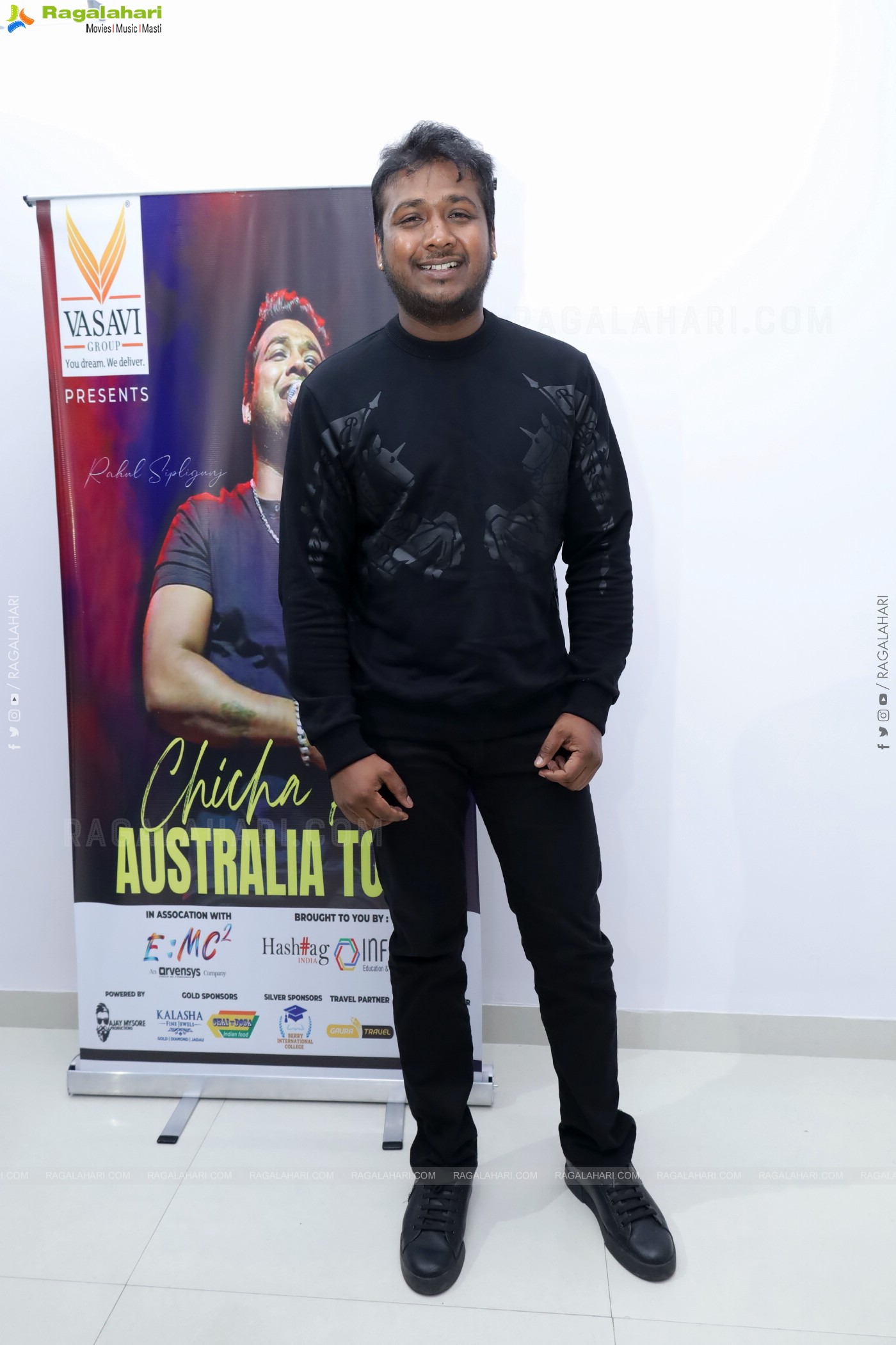 Rahul Sipligunjs Chicha ka Australia Tour Poster Launch