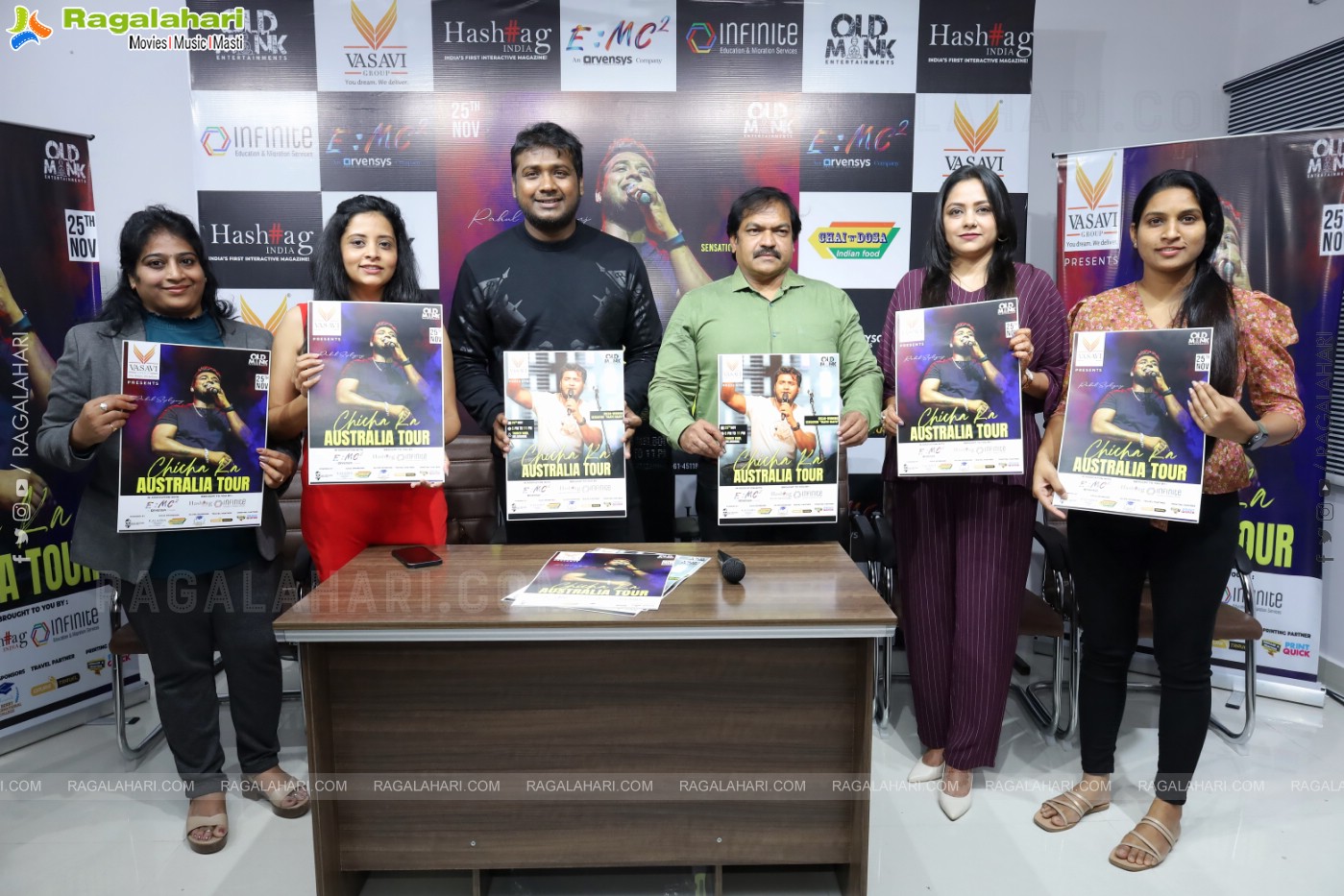 Rahul Sipligunjs Chicha ka Australia Tour Poster Launch