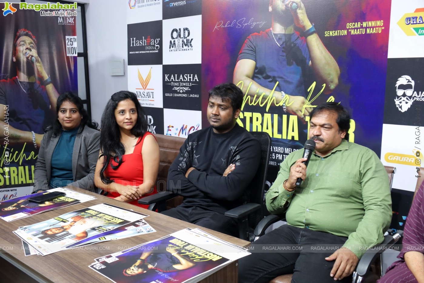 Rahul Sipligunjs Chicha ka Australia Tour Poster Launch
