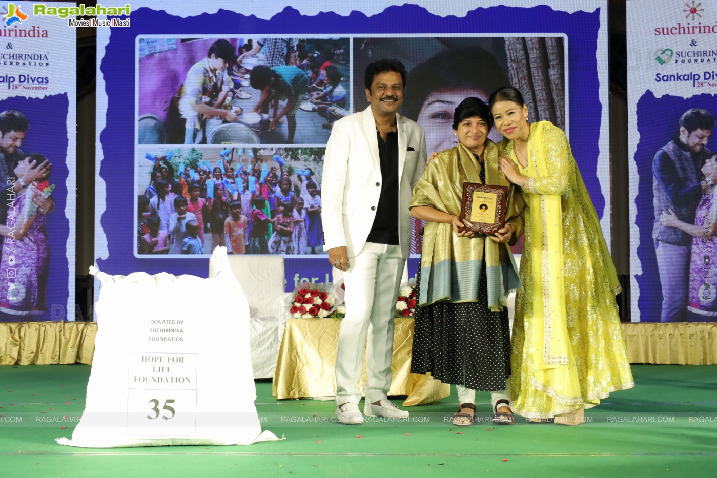 Sankalp Divas 2023: Padma Vibhushan Mrs. Mary Kom recieved Sankalp Kiron Puraskar Award