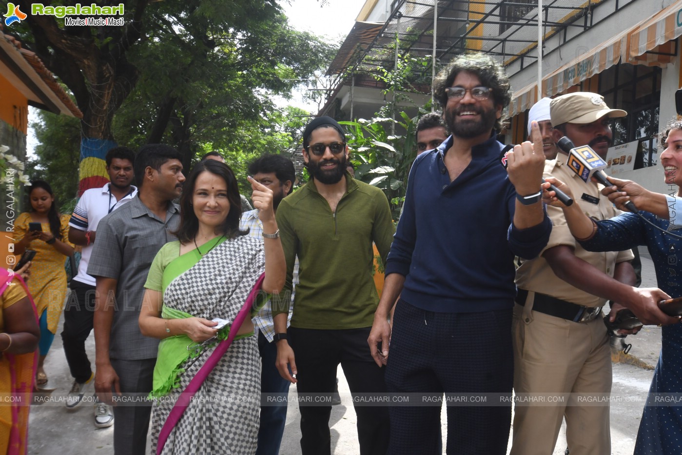 Telangana Assembly Elections 2023: Tollywood film celebs cast their vote, Hyderabad