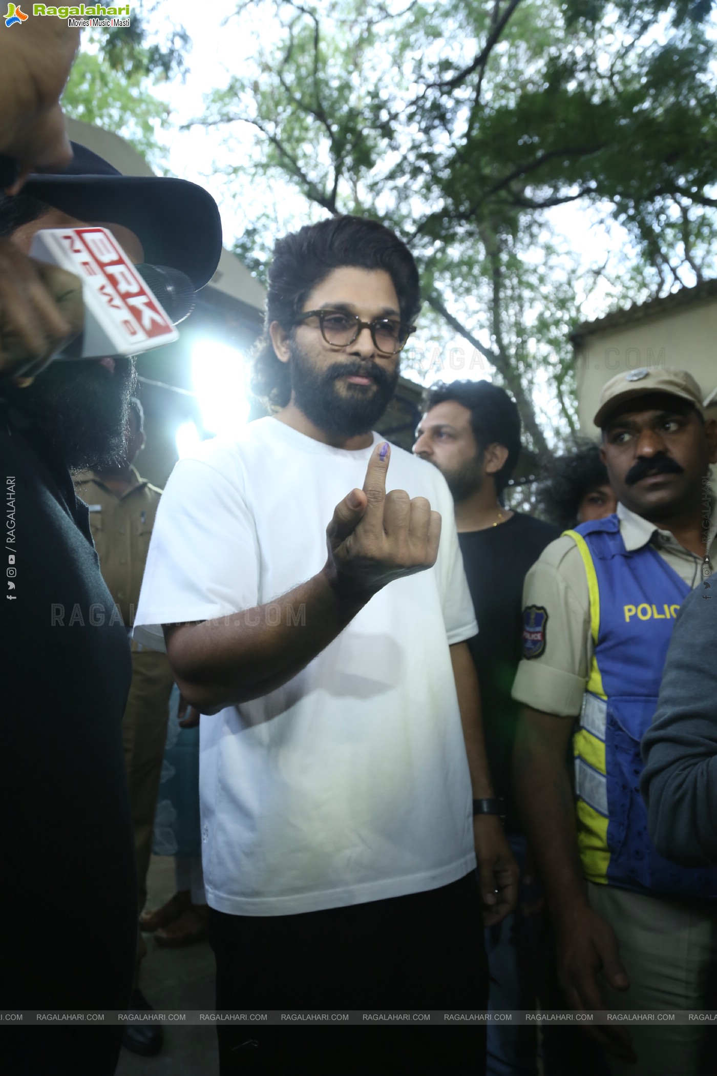 Telangana Assembly Elections 2023: Tollywood film celebs cast their vote, Hyderabad