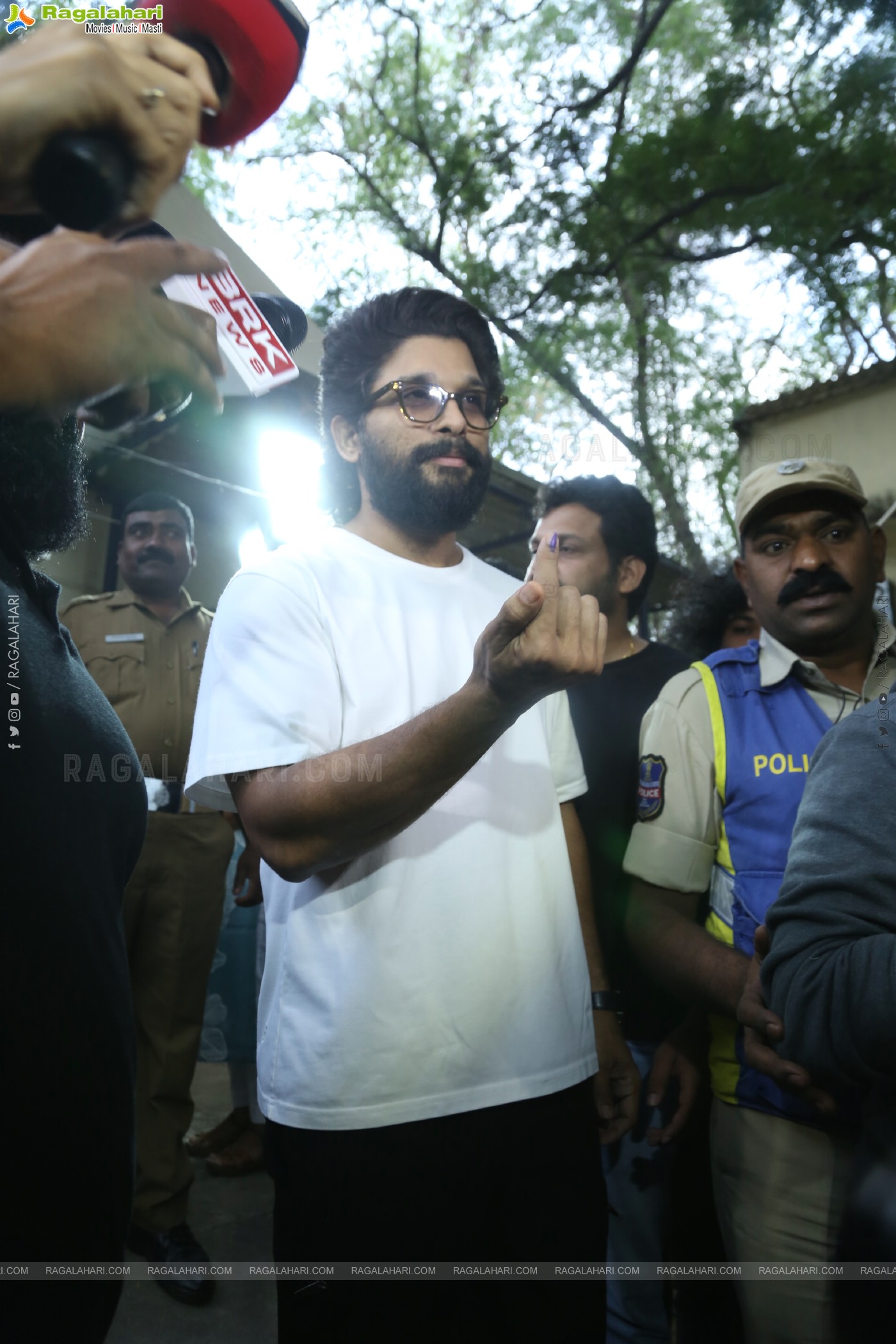 Telangana Assembly Elections 2023: Tollywood film celebs cast their vote, Hyderabad