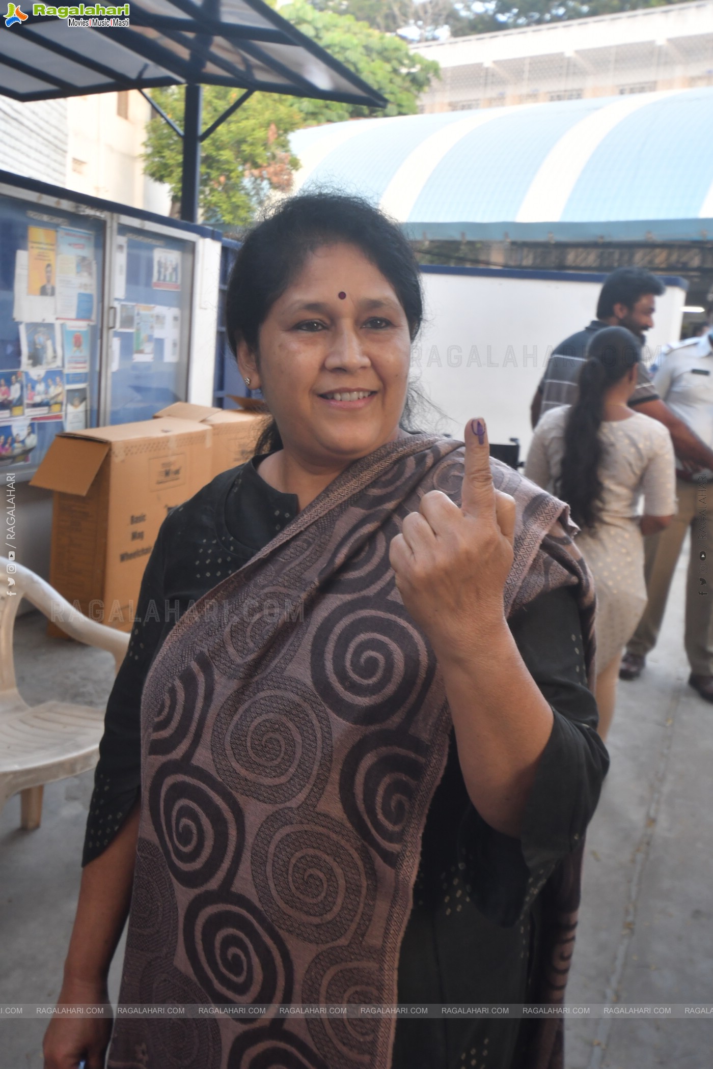 Telangana Assembly Elections 2023: Tollywood film celebs cast their vote, Hyderabad