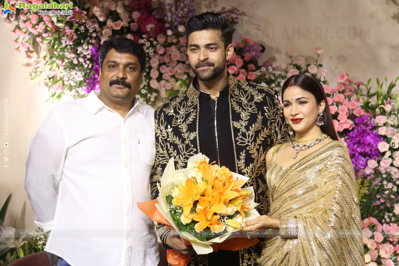 Varun Tej and Lavanya Tripathi's Wedding Reception