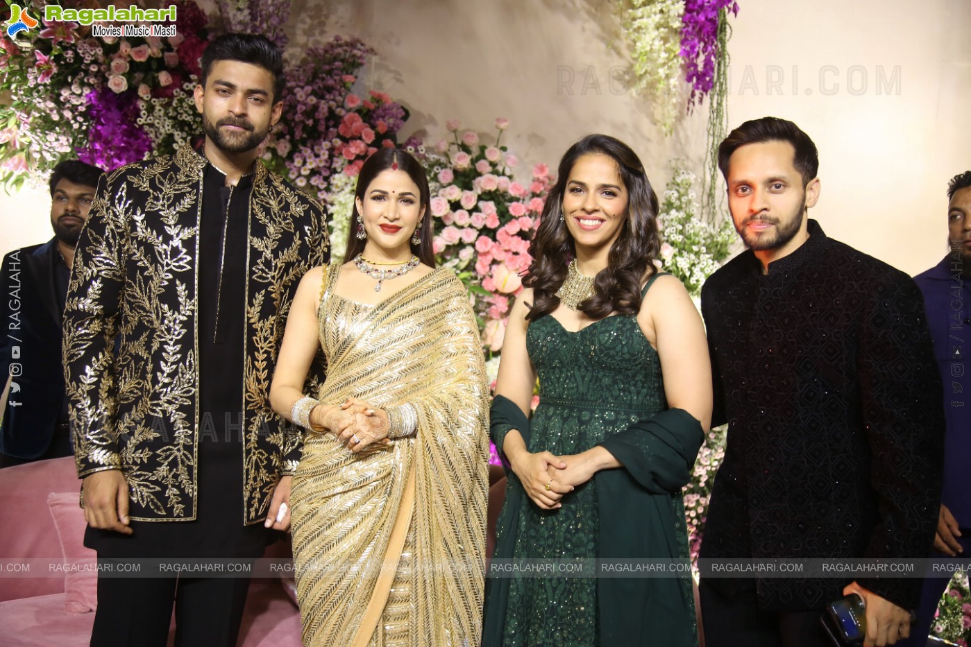 Varun Tej and Lavanya Tripathi's Wedding Reception