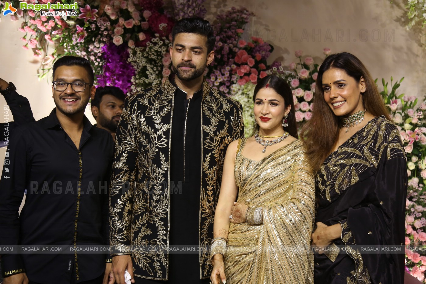 Varun Tej and Lavanya Tripathi's Wedding Reception