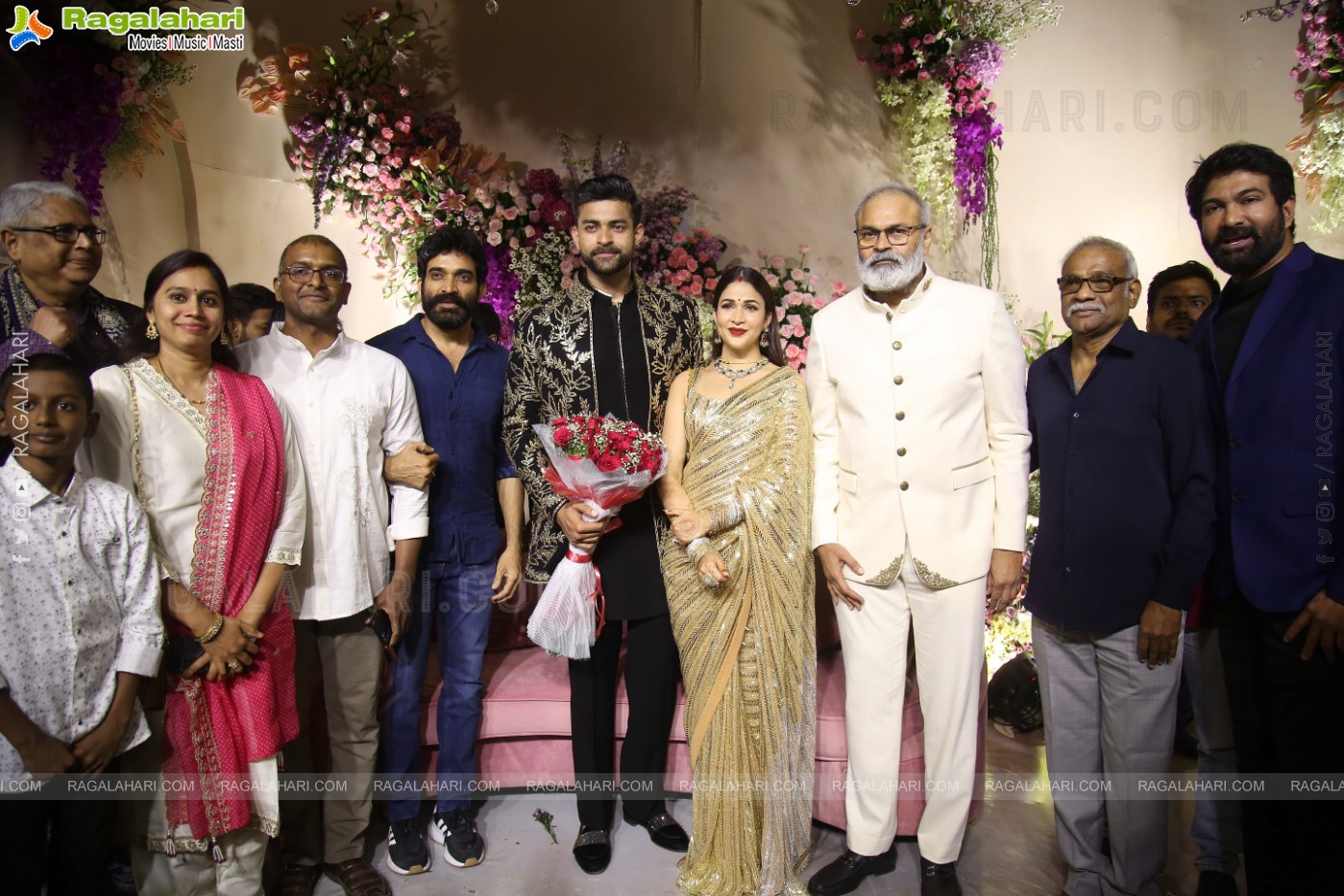 Varun Tej and Lavanya Tripathi's Wedding Reception