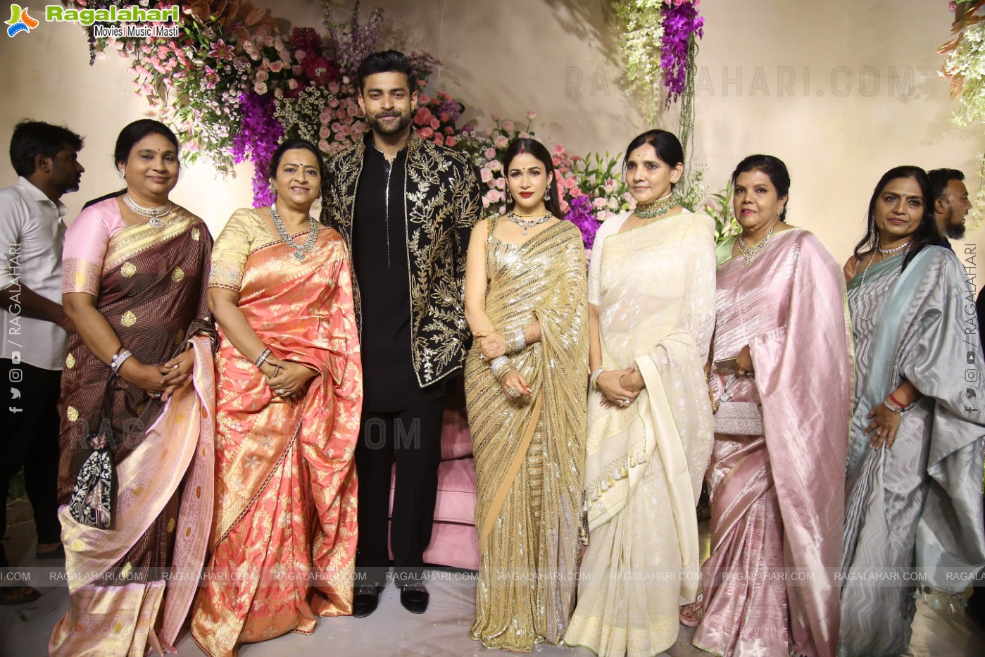 Varun Tej and Lavanya Tripathi's Wedding Reception