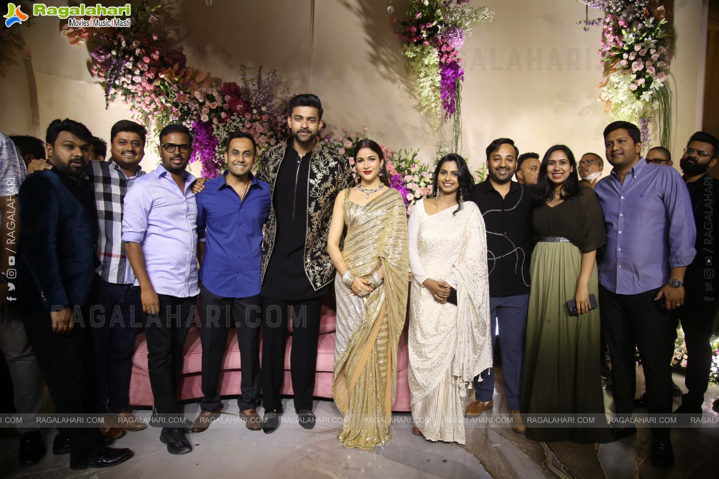 Varun Tej and Lavanya Tripathi's Wedding Reception