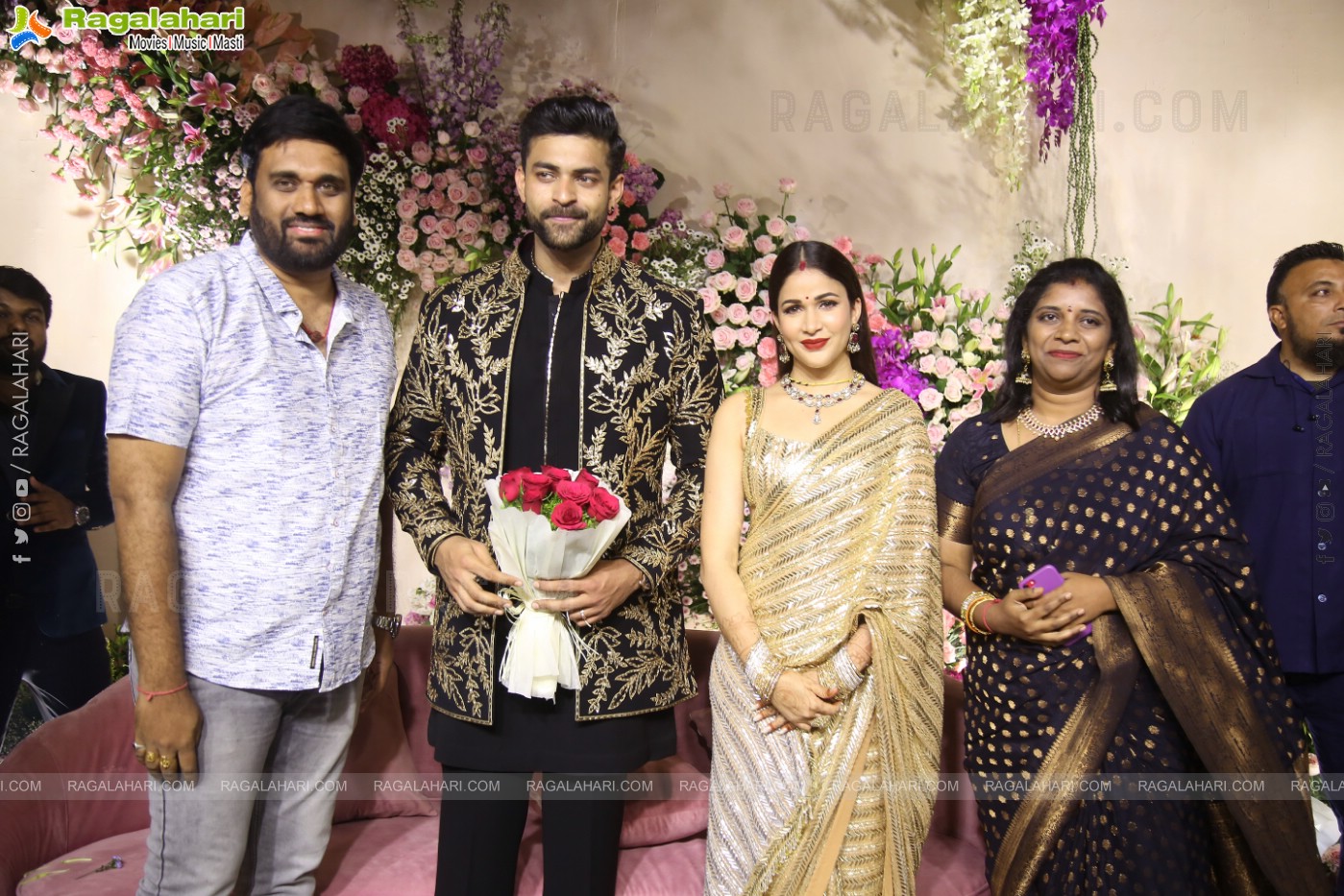 Varun Tej and Lavanya Tripathi's Wedding Reception