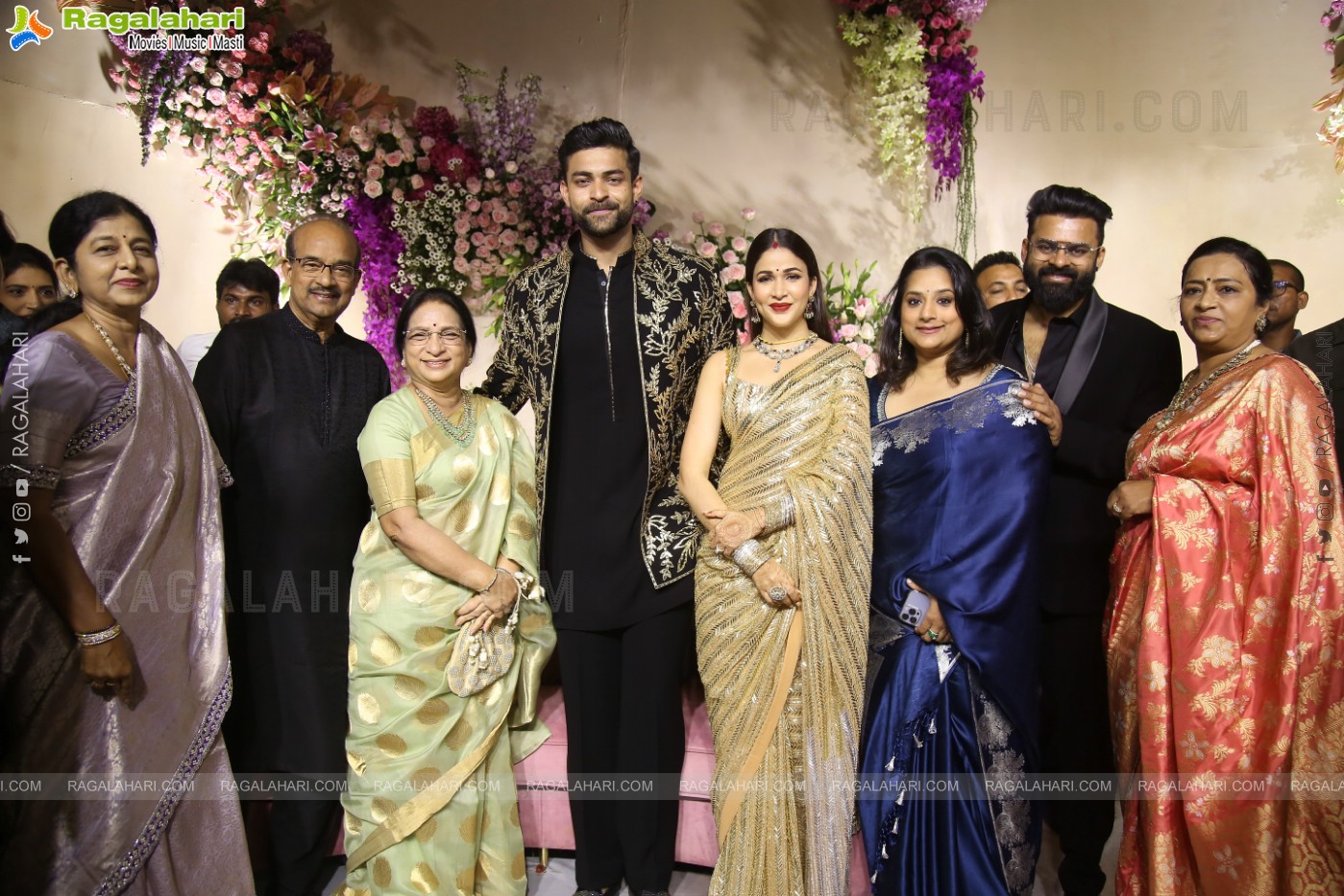 Varun Tej and Lavanya Tripathi's Wedding Reception