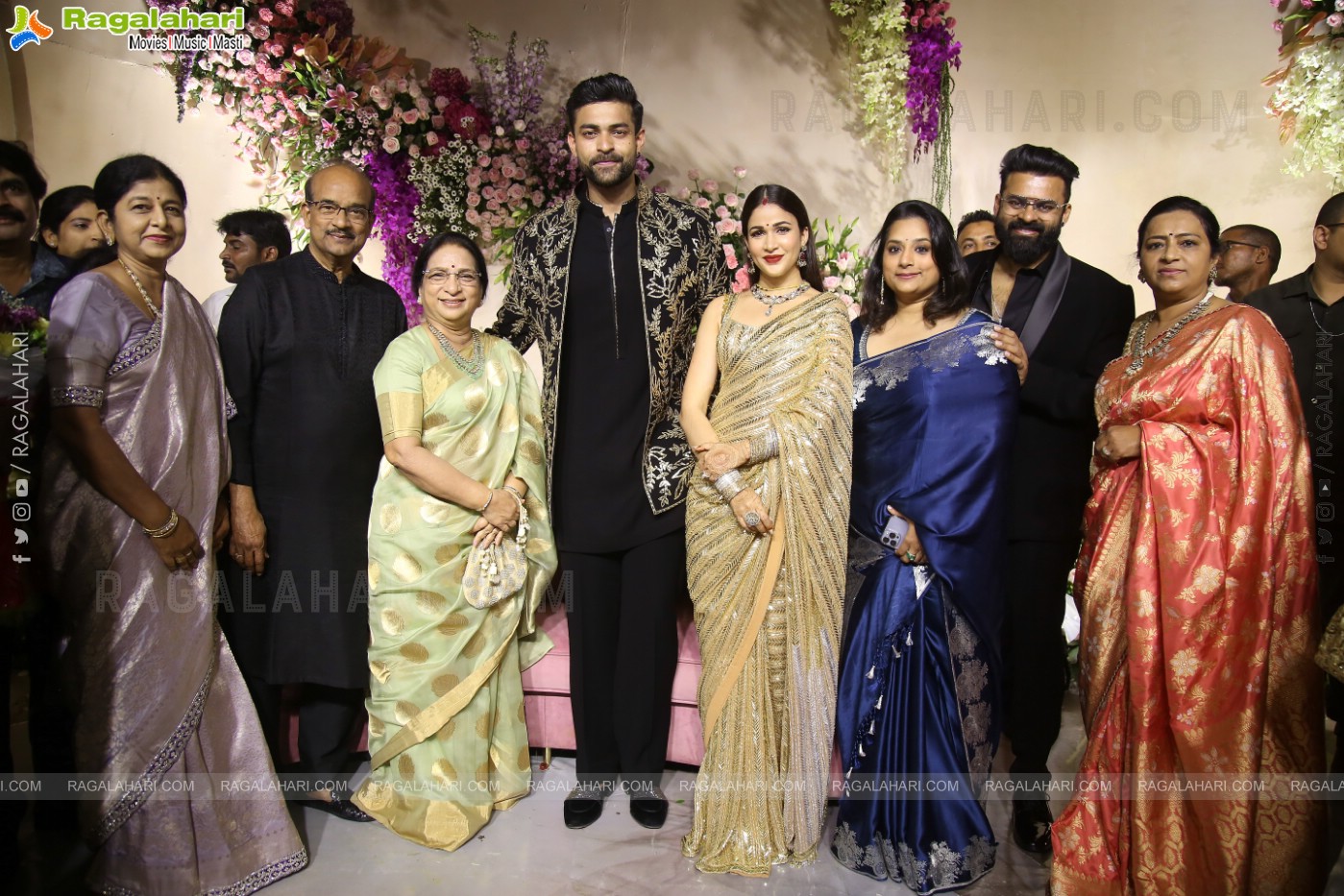 Varun Tej and Lavanya Tripathi's Wedding Reception