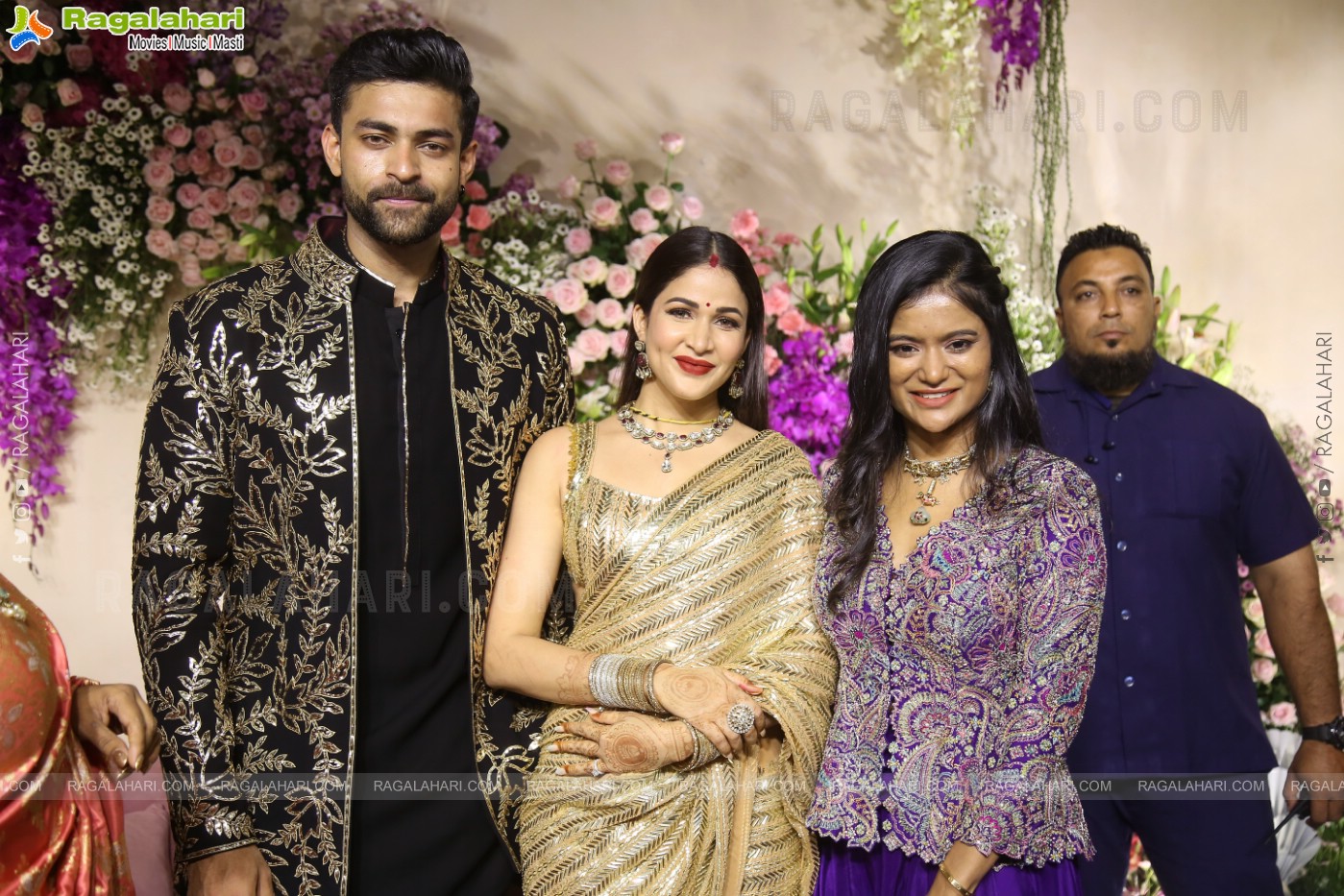 Varun Tej and Lavanya Tripathi's Wedding Reception