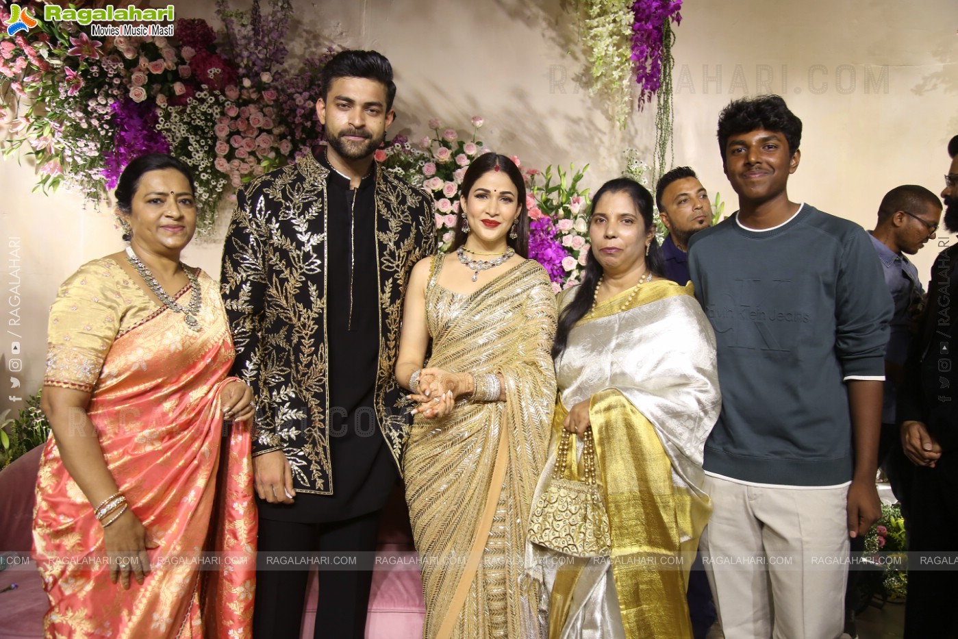 Varun Tej and Lavanya Tripathi's Wedding Reception