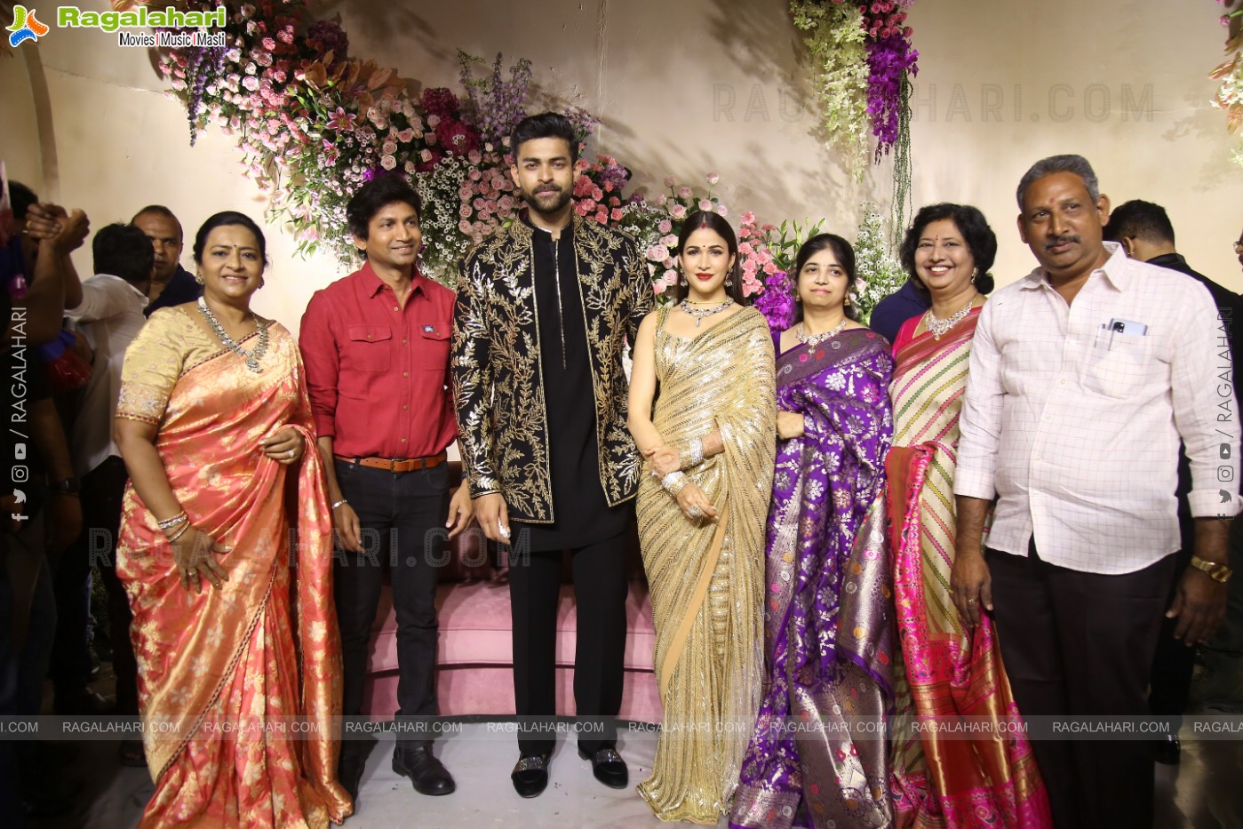 Varun Tej and Lavanya Tripathi's Wedding Reception