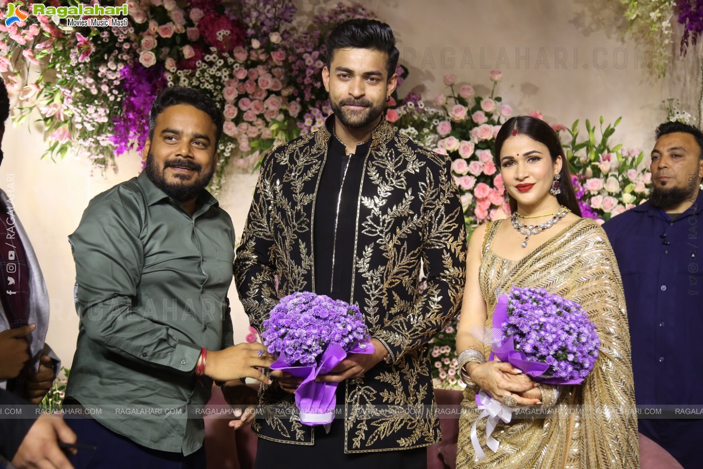 Varun Tej and Lavanya Tripathi's Wedding Reception