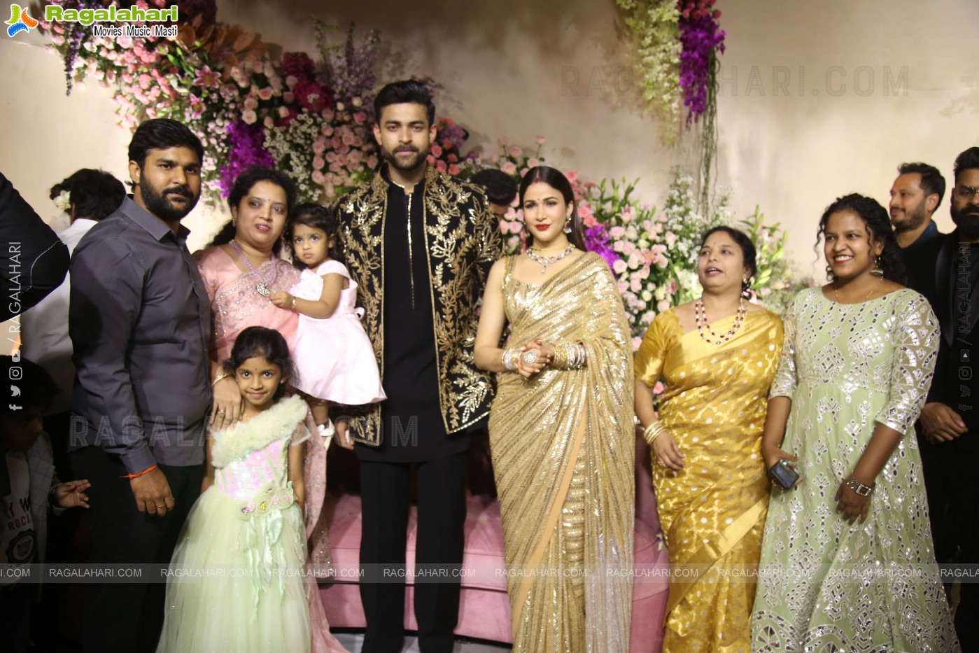 Varun Tej and Lavanya Tripathi's Wedding Reception