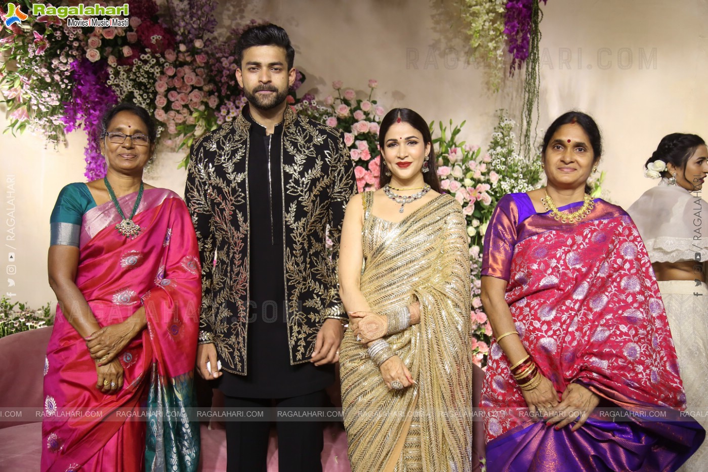 Varun Tej and Lavanya Tripathi's Wedding Reception