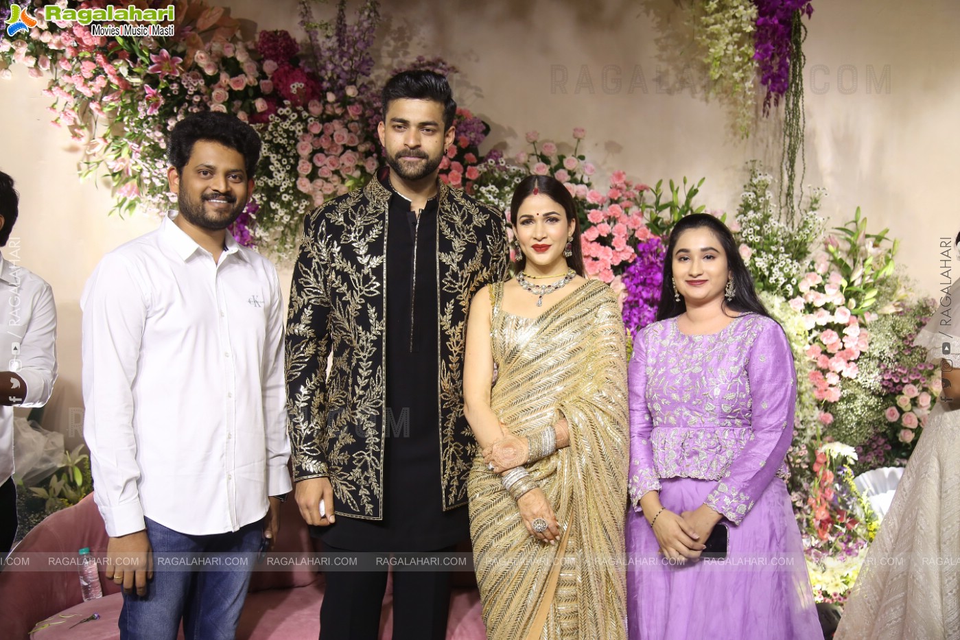 Varun Tej and Lavanya Tripathi's Wedding Reception