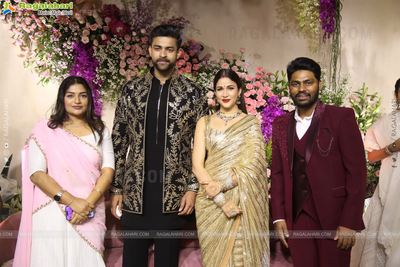 Varun Tej and Lavanya Tripathi's Wedding Reception