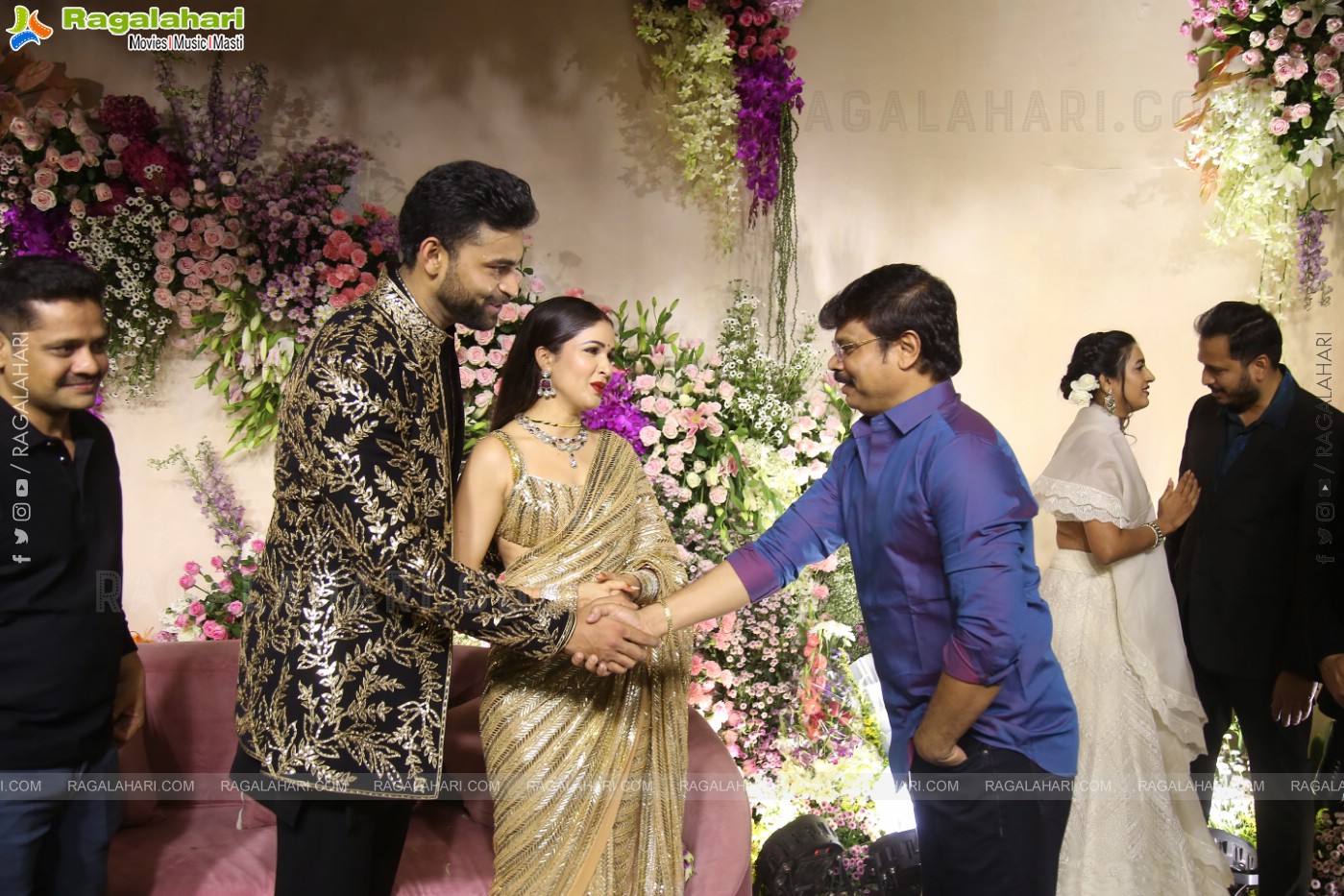 Varun Tej and Lavanya Tripathi's Wedding Reception