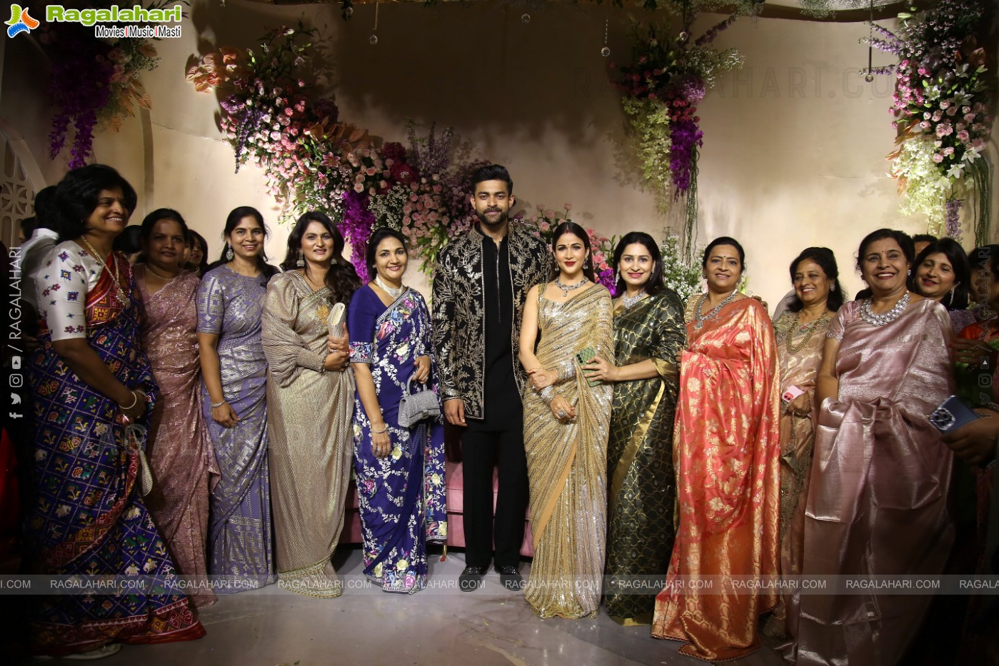 Varun Tej and Lavanya Tripathi's Wedding Reception