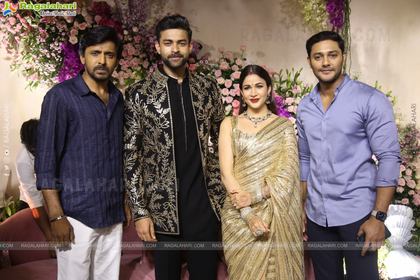 Varun Tej and Lavanya Tripathi's Wedding Reception