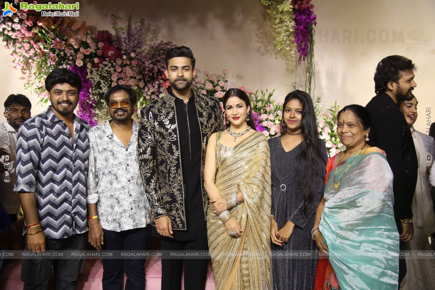 Varun Tej and Lavanya Tripathi's Wedding Reception