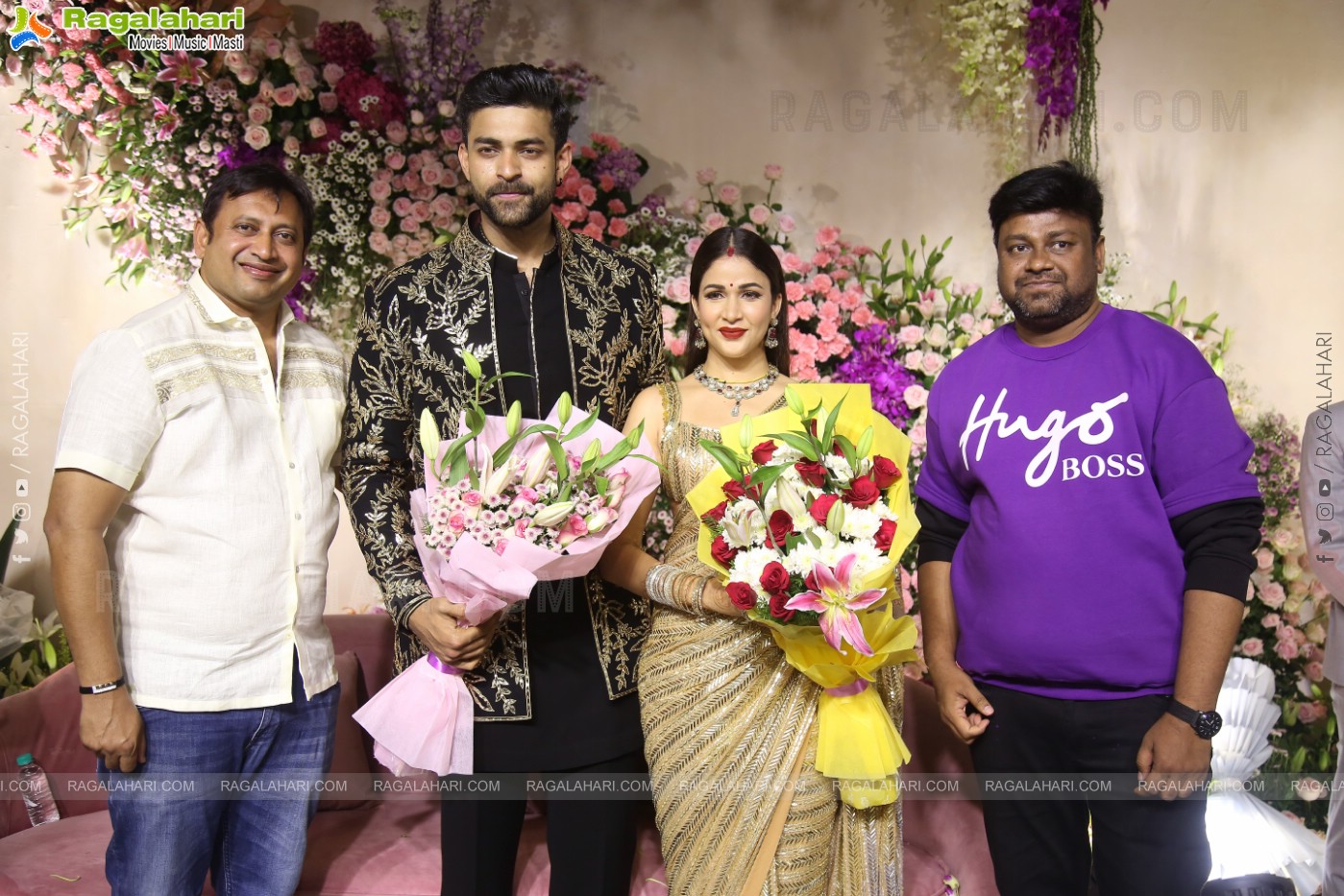 Varun Tej and Lavanya Tripathi's Wedding Reception