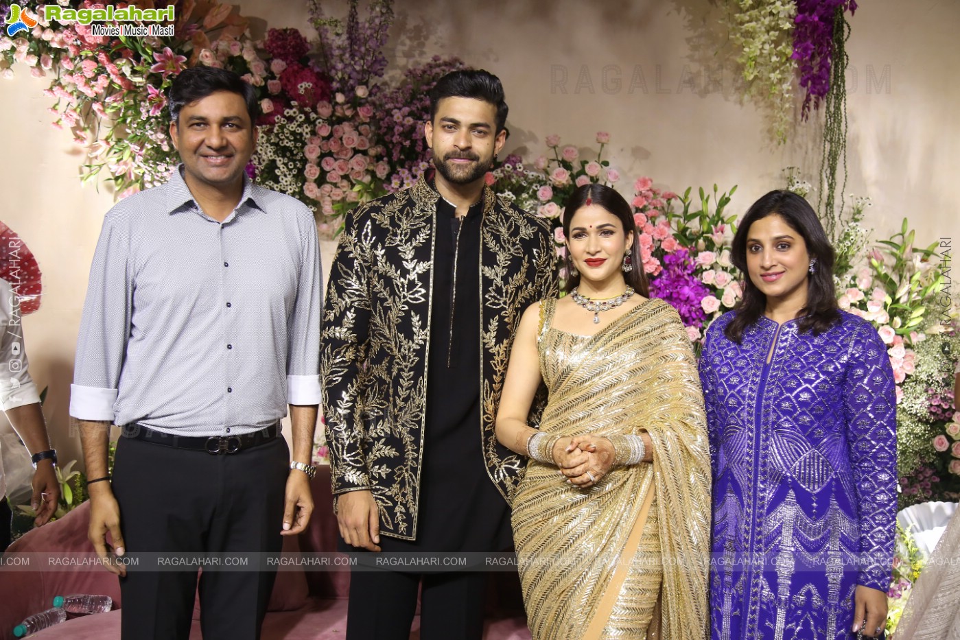 Varun Tej and Lavanya Tripathi's Wedding Reception