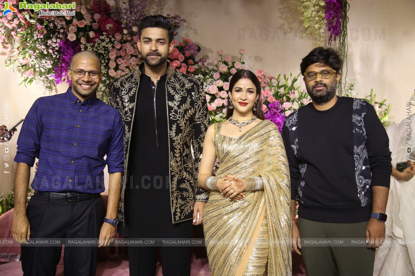 Varun Tej and Lavanya Tripathi's Wedding Reception