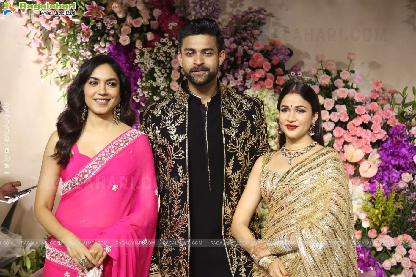 Varun Tej and Lavanya Tripathi's Wedding Reception