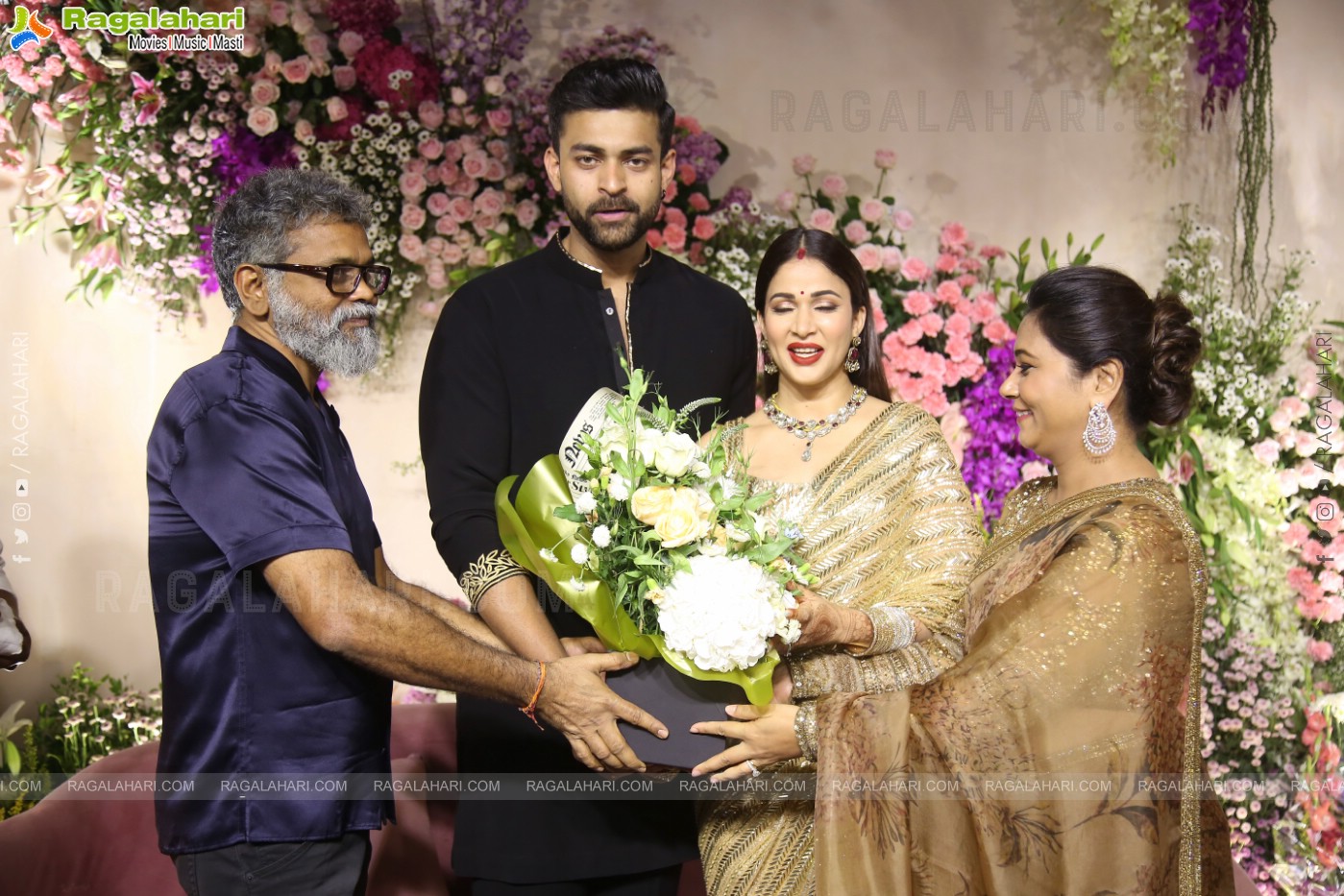 Varun Tej and Lavanya Tripathi's Wedding Reception