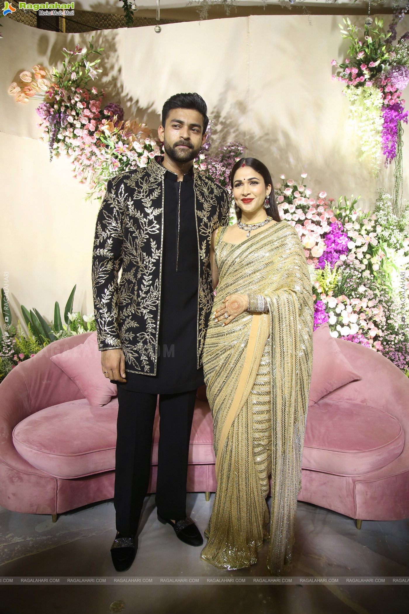 Varun Tej and Lavanya Tripathi's Wedding Reception