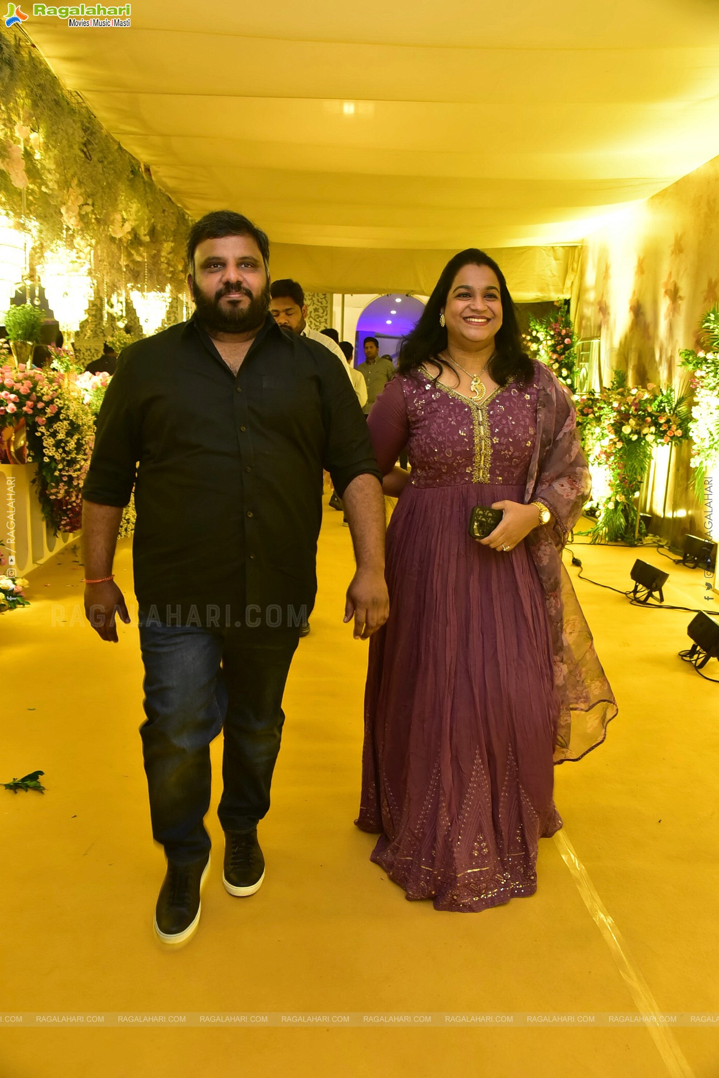 Varun Tej and Lavanya Tripathi's Wedding Reception