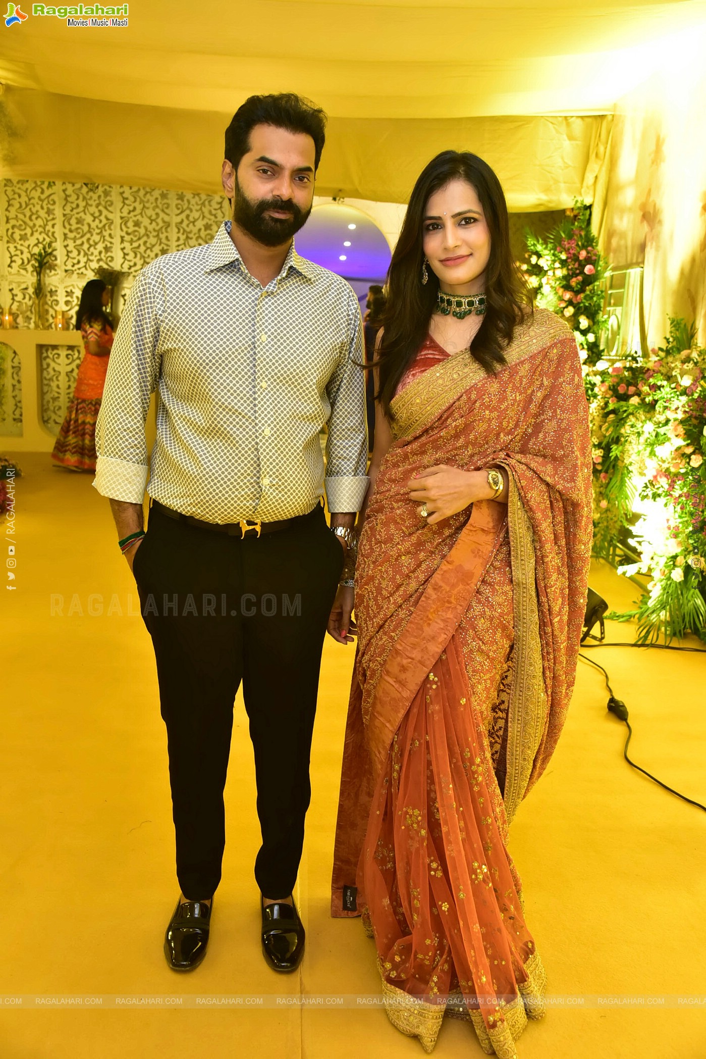 Varun Tej and Lavanya Tripathi's Wedding Reception