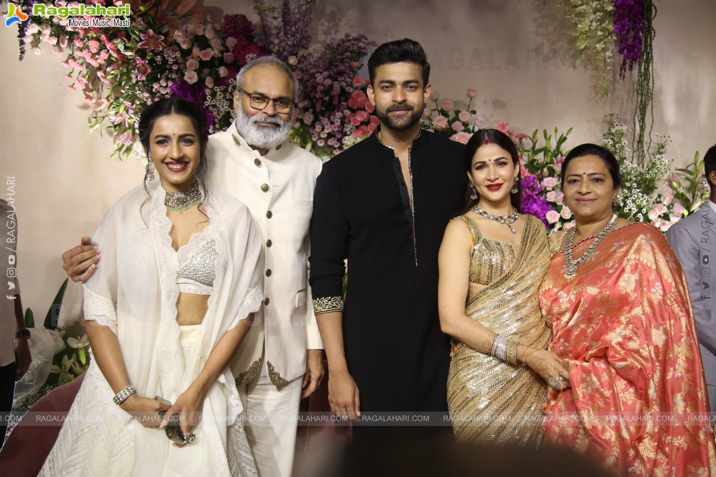 Varun Tej and Lavanya Tripathi's Wedding Reception