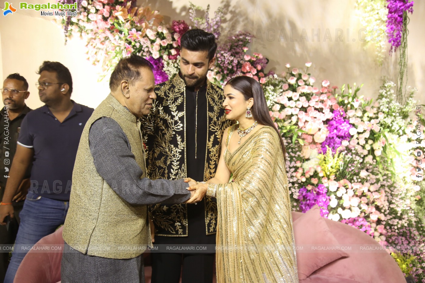 Varun Tej and Lavanya Tripathi's Wedding Reception