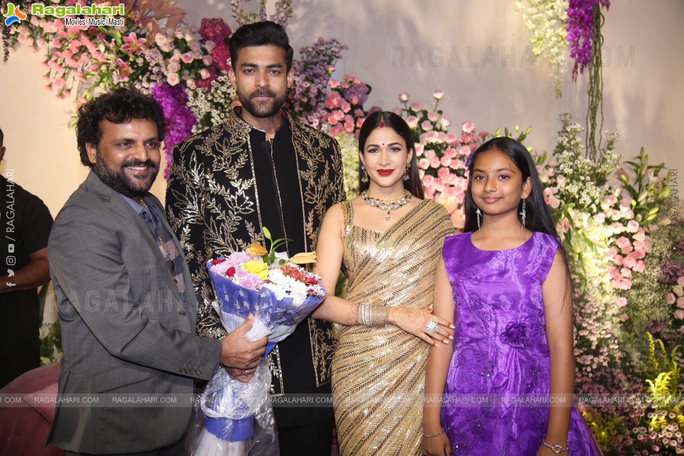 Varun Tej and Lavanya Tripathi's Wedding Reception